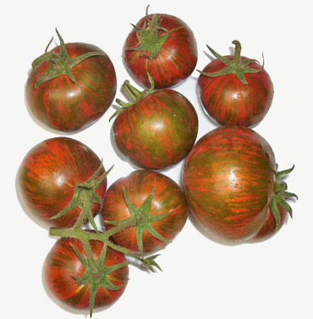 Heritage Tomato Black Zebra Cherry Seeds